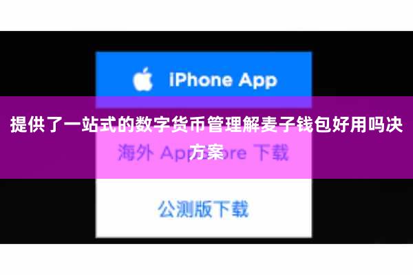 提供了一站式的数字货币管理解麦子钱包好用吗决方案